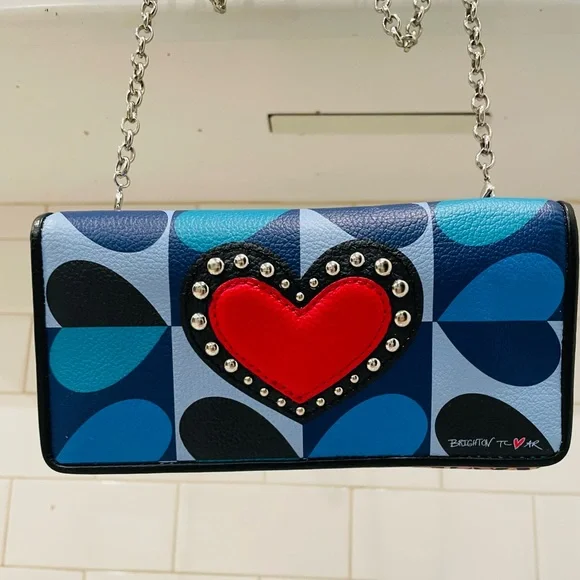 Brighton Fashionista Colorful Heart-Embellished Women's Bag